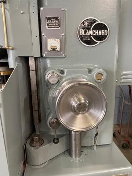 Blanchard No. 22-42 Rotary Surface Grinder, 42" Magnetic Chuck, 22" Diameter Grinding Wheel, 50 HP Spindle, 24" Under Wheel, Reconditioned & Ready!