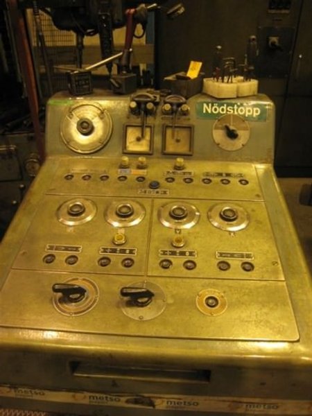 94" SKODA SK25A, 2-Rams, Side Hd, 110" Swing, Taper, Thread, 107 HP, '64 #19300