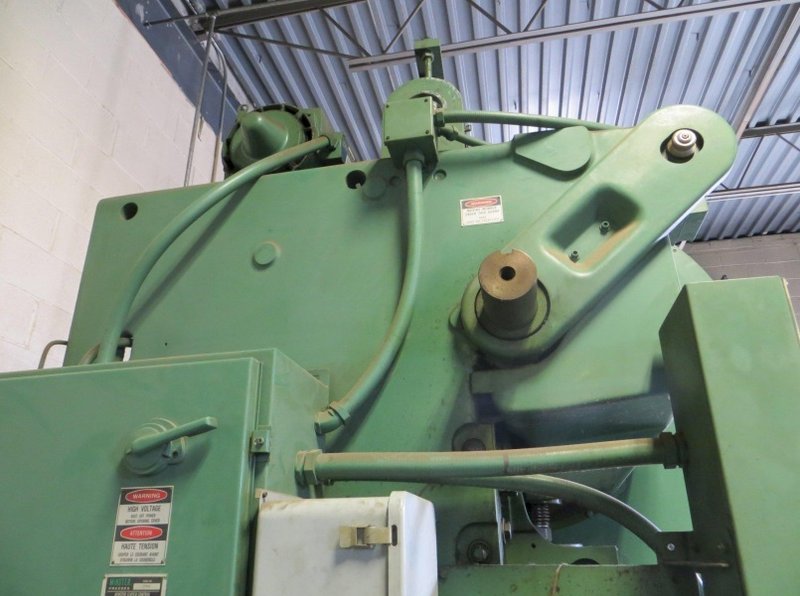 Minster Super Speed OBS 60 ton OBI press, 32" x 21" Bolster, Model 6SS-FB, 1991, 4" Stroke, 90 to 180 SPM
