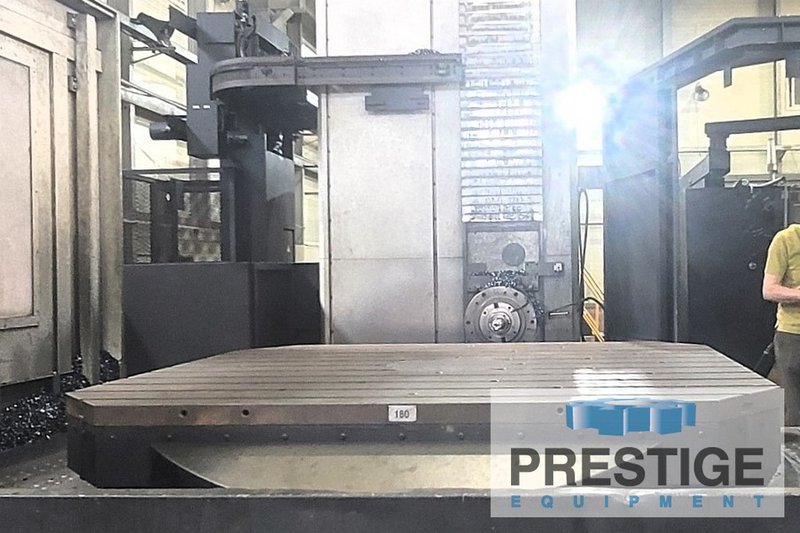 5.3" Hyundai Wia KBN-135C, X-118", Y-78", Z-27.5", W-63", 2,500 RPM, 78" x 70" R.Tab, Fanuc 31iA CNC, 2014, #43505