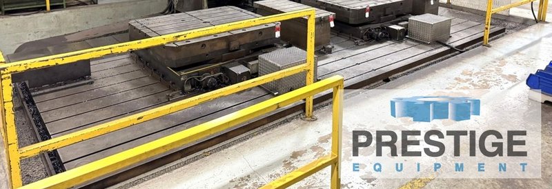98" x 196" T-Slotted Floor Plates, Cast Iron, 11" Thick, 10 T-Slots, #43832