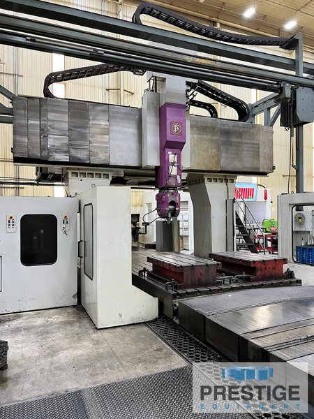 Droop & Rein TF2500, 5-Axis,X-216", Y-130", Z-60", 118" BC, 98" x 196" Tbl, 2-Axis CNC Head, Heidenhain 530, 2022 #43863