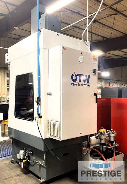 OTW VersaHone Vertical, 36" Stroke, .25" - 6" ID, 8" OD, 7HP Stroke Power, 5 - 90 FPM, AB PLC, 2019, #42980