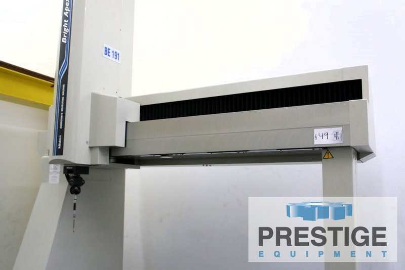 Mitutoyo Bright Apex A1220, X-47.44”, Y-118.3”, Z-39.6”, 118" x 62"  Granite Table, Renishaw Probe, S/N 1113206, #43748