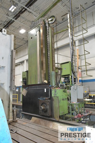 6.3" Wotan Rapid 3 CNC, X-630", Y-123", Z-34",  W-36", #50 Taper, 1250 RPM, Floor Plates, 85 HP, AB 8400 CNC, #43589