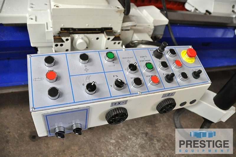TOS SUA 125 49.21" x 197", Heidenhain CNC, 39.37" 4-Jaw Chuck, Steady Rest, Chip Covneyor,  2009, #32561