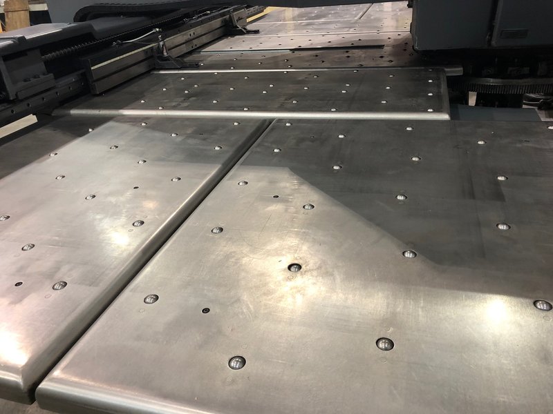 22 Ton Strippit 1250H 20, 4' X 8', 2000, #16961