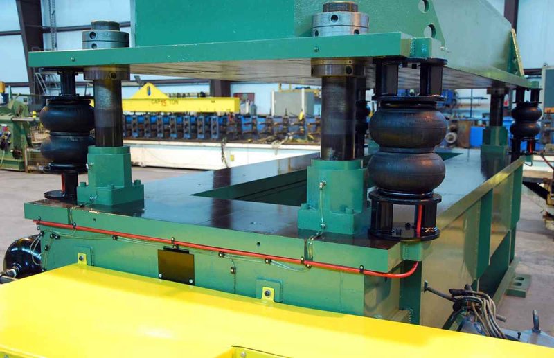 80 Ton x 2" ASC 4-Post Flying Cut Off Press