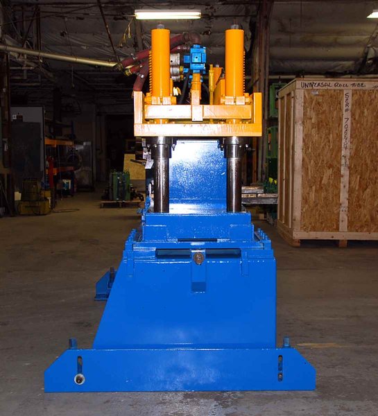 35 Ton x 3" BRADBURY 4-Post Air Cut-Off Press
