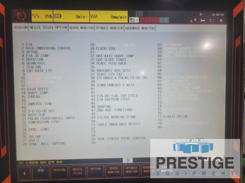 Mazak Integrex E-1250V/8S 5-Axis, Mazatrol Smooth CNC, 84 ATC, TSC, Low Hours, New 2020, #43556