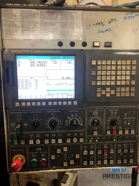 You Ji VTL-1000ATC, 12-ATC, 53" Swing35" Turning Height, 39" 4-Jaw Power Chuck, 600 RPM, 60 HP, Fanuc 0i, 2012 #31187