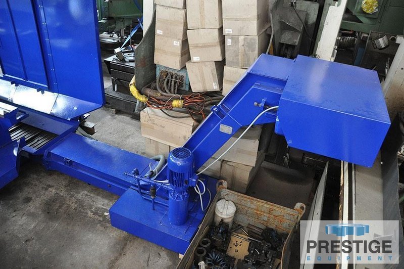 TOS SUA 125 49.21" x 197", Heidenhain CNC, 39.37" 4-Jaw Chuck, Steady Rest, Chip Covneyor,  2009, #32561