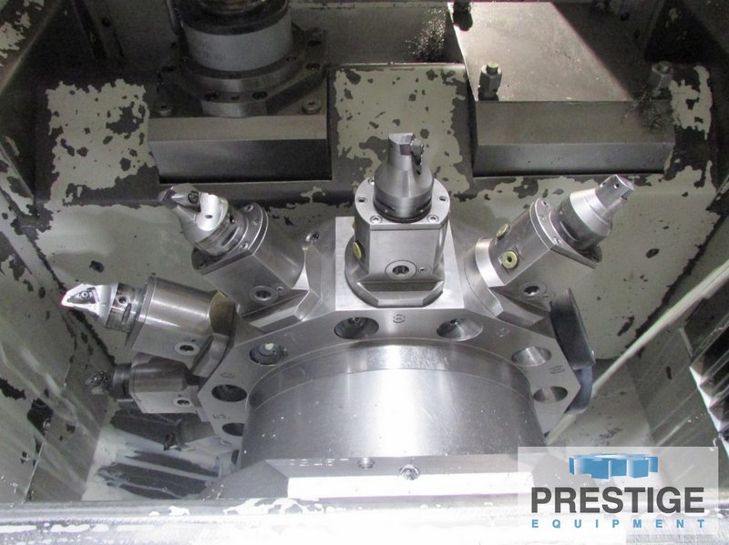 EMAG Reinecker VSC-250-DDS, 10.23" Swing, 12-Sta. Turret, Grinding Spindle, Parts Loader, Siemens CNC, #32337