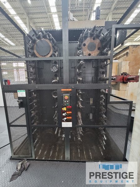 Doosan DCM 3260F Bridge Mill, X-246" Y-145", Fanuc 31iB, 60 ATC, 90 Deg. Head, 125" B/C, 2015, #32837