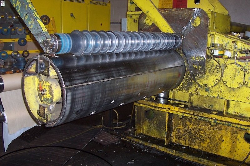 60" x .135" x 40,000Lb Stamco Loop Slitting Line