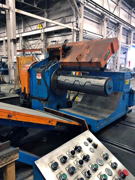 60" x .250" x 10" PAXSON Slitting Line