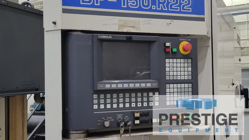 5.9" Toshiba BP-150.R22 , 60 ATC, X-160", Y-120", 71" x 86" B-Axis Rotary Table, 2500 RPM, TSC, 50 HP, 2013, #43653