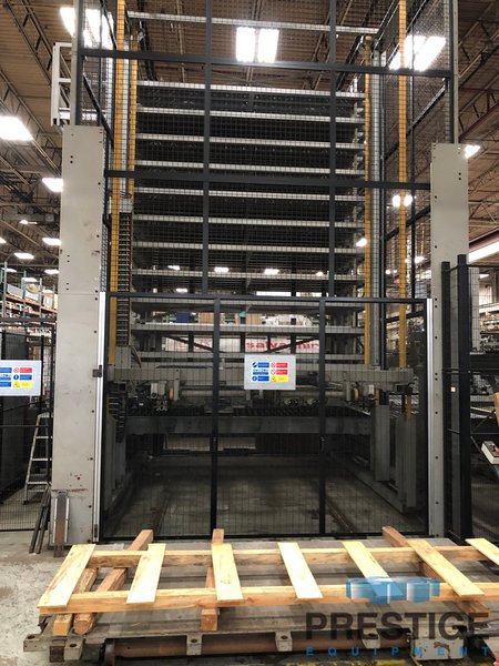 3000 Watt Salvagnini w/ Load/Unload/Tower, X-120", Y-60", DC030 Resonator, Shuttle Table, 2008. #31727