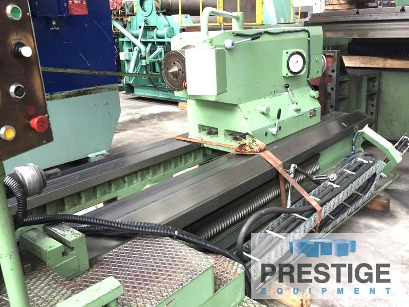 49" x 196" Poreba TCG-125/5M, Grinding Attachment, Milling Attachment, 40 Ton Weight Capacity, #43031