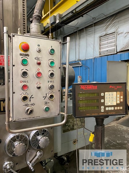Comet MB-1130A, 5.12" Spindle, X-78", Y-55", #50, 3400 RPM, Pendant Control, Facing Head, Tailstock, 3-Axis DRO, #43342