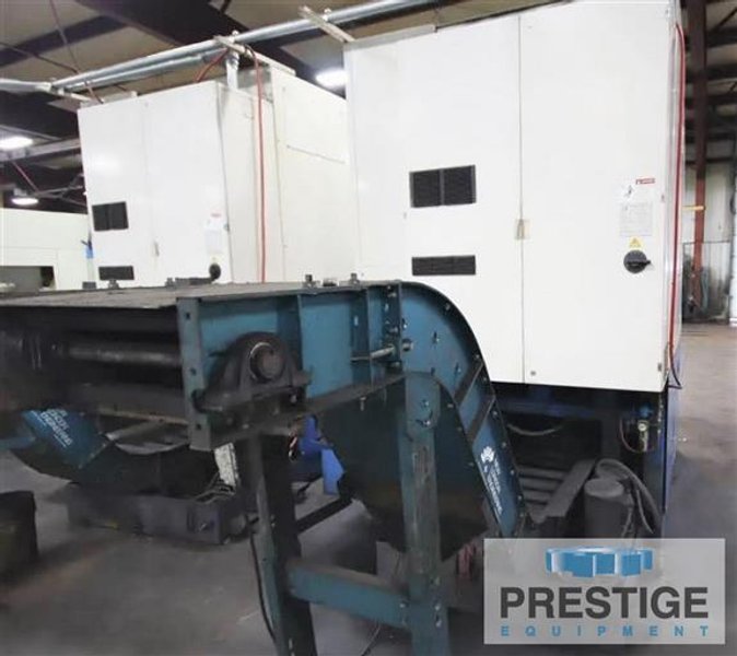 Doosan Puma V550, 28.7" swing, 24" Chuck, 2,000 RPM, 50 HP, Fanuc 21iTB, #32050