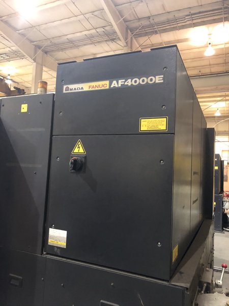 2005 Amada FO3015 NT, 5x10, 4000 Watt Co2 Flying Optic Laser