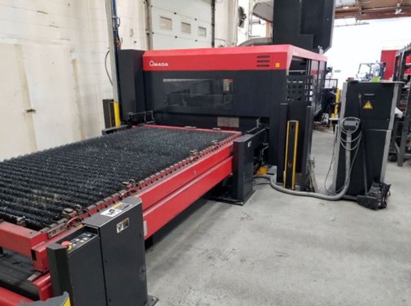 4000 WATT AMADA FO3015MII RI CO2 LASER CUTTING SYSTEM WITH ROTARY INDEX
MFG:2013
APPROX: 14,623 HOURS (AS OF 5/9/19)