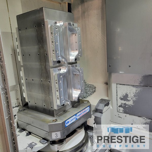 Okuma MB4000H CNC 4-Axis, X/Y-22.05, (6) Sta. APC w/ 15.7" Pallets, OSP-P300MA, 64 ATC, 15,000 RPM, Probes, 2017, #43982