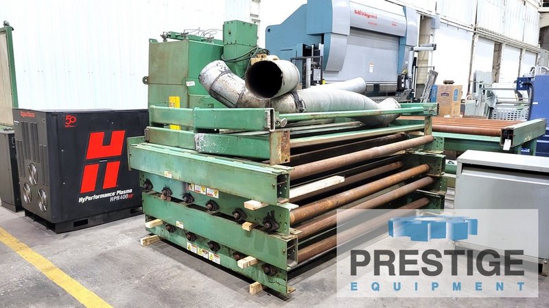 Peddinghaus HSFDB 2500/B Plate Processor, 3" Plate, 96" Max. Plate Width, HPR400XD Plasma, Drill, Oxy, 2019 #43913