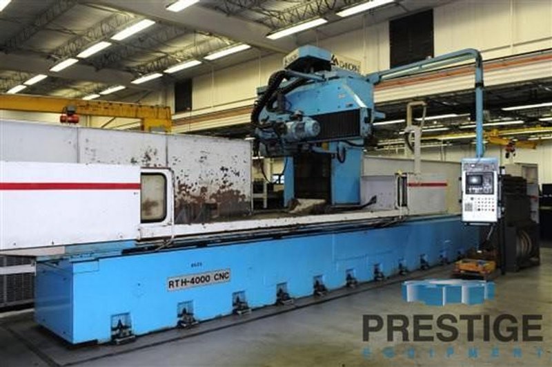 44" x 160" Danobat RTH-4000 CNC, Magnetic Chuck, Auxiliary Head, Dovetail Option, 40" UW, Siemens CNC, R#19980