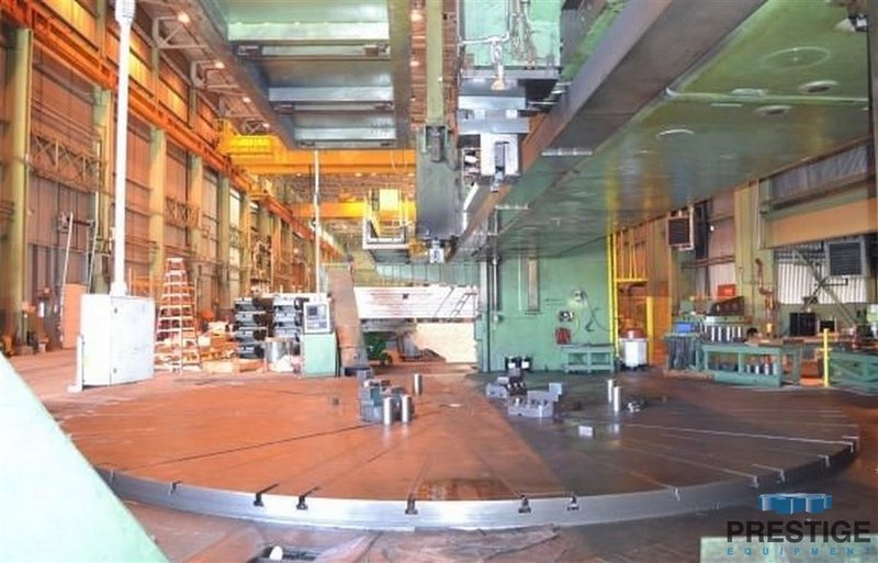 393"/590" Schiess Froriep, 2-Rams, 196" Under Rail, 220 Ton Weight Capacity, 250 HP, Siemens 840D Rebuilt '99 #25078
