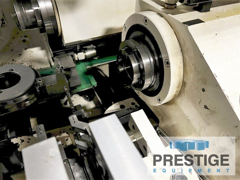 Junker Jumat 5002/50, 11" Swing, 27.5" C.C, 19" Wheel Dia., OD/ID Spindles, Marposs Gauging, Fanuc 18T, 2000, #32635