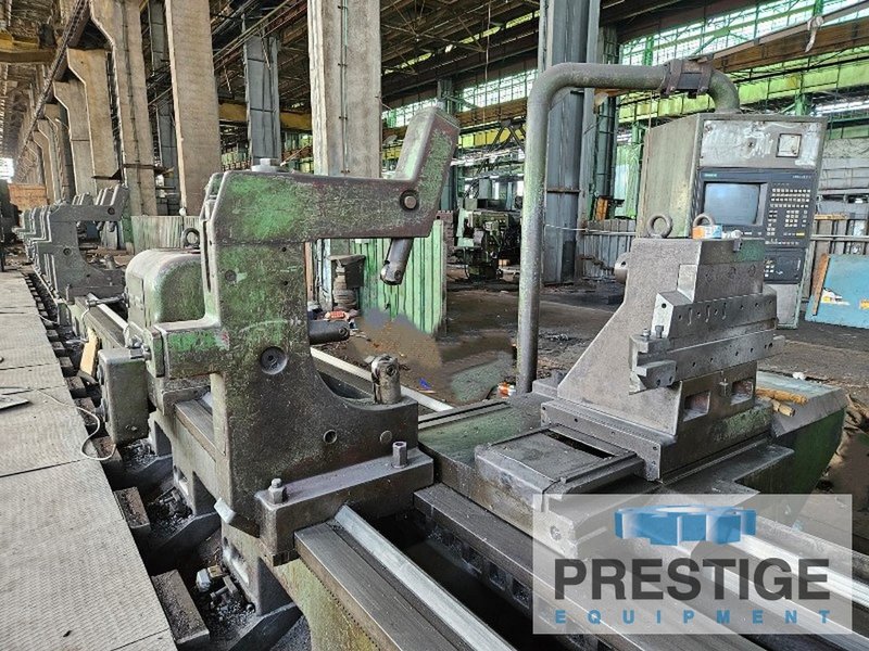 Wohlenberg VDF, 44" Swing, 708" C.C, 32.6" Over Carriage, 31.5 Ton Weight Cap., Siemens 820T CNC, #43356