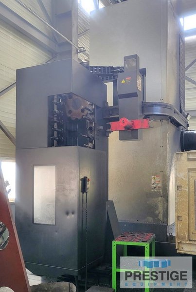 5.12" Doosan DBC-130LII, 40 ATC,X-157", Y-98", 86" x 78" Table, B-Axis, 2500 RPM,TSC, Fanuc 31i CNC, 2017, #44048