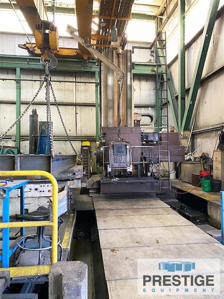 Union BFP130,  5.12", X-220", Y-119" Heidenahin CNC, 86" x 86" Tos Table, Facing Head, Spindle Support, #31978