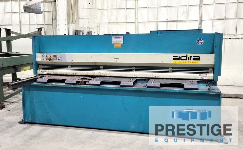 Adira GHS-0630, 1/4" x 10' , 40" Back Gauge with LED, Blade Gap Adjustment,10' Sq. Arm, 2002, #43012