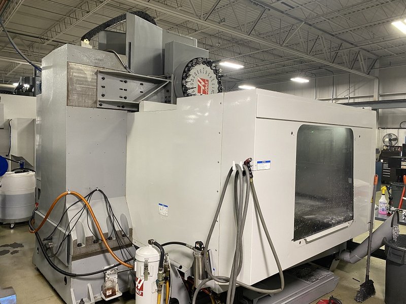 HAAS VF-9/40 VERTICAL MACHINING CENTER, NEW 2007, LOW HOURS, 10,000 RPM, TSC, RENISHAW TOOL PRESETTER