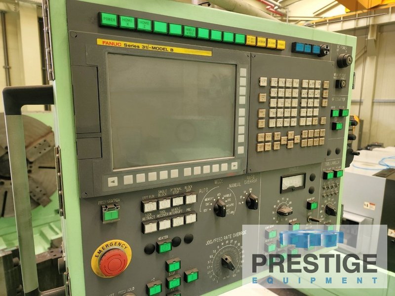 Karats LR-15N, 63" Swing, 314" C.C, 77,000Lb Weight Cap, Fanuc 31i-B CNC, 134 HP, 2017, #43819