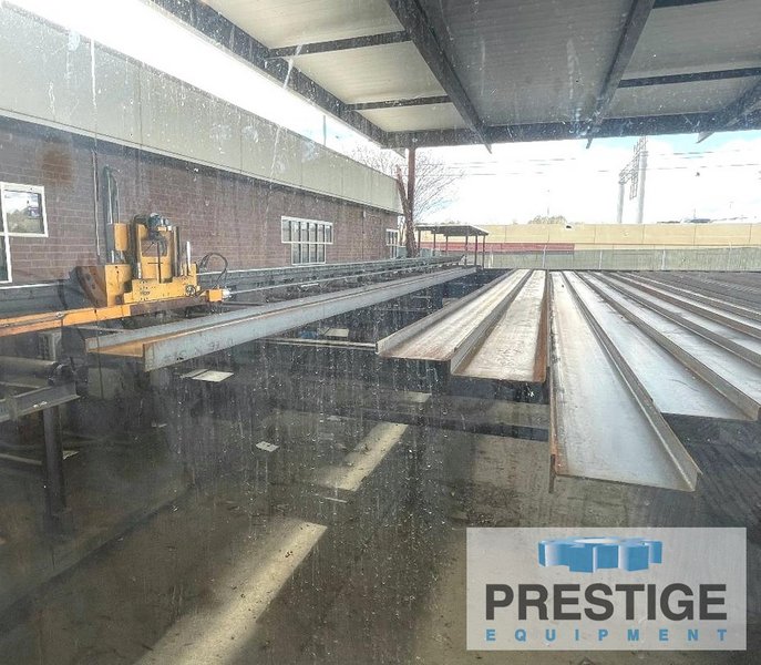 Ficep 1001 DDB Drill & Saw Line, Monospindle Rotating Drill Head, ATC,  Ficep Pegaso CNC, Material Handling, 2013 #43408