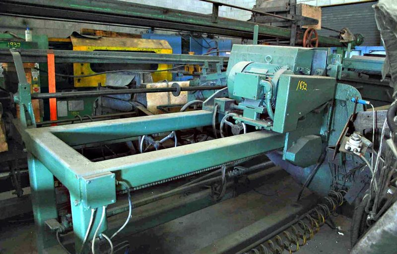 3" OD x 120" Max. BURRMASTER #1 Brush Deburring Machine