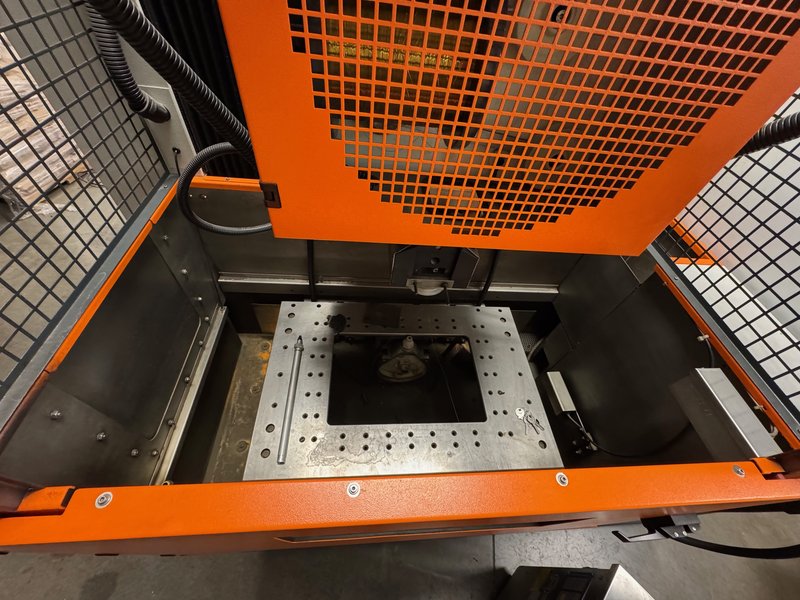Charmilles Robofil 230F Wire EDM
- New in 2001
- Fanuc 18i Control
- Submerged Machining
- Auto Wire Threading