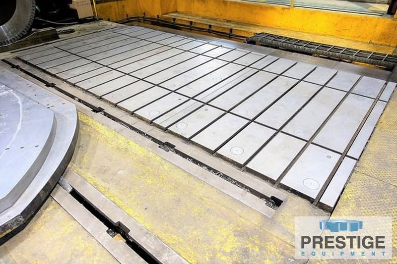 5.12" Toshiba BF130A, X-295", Y-118", 78" x 98" Rotary Table, 5-800 RPM Fanuc 15-M CNC, 1996, #32261