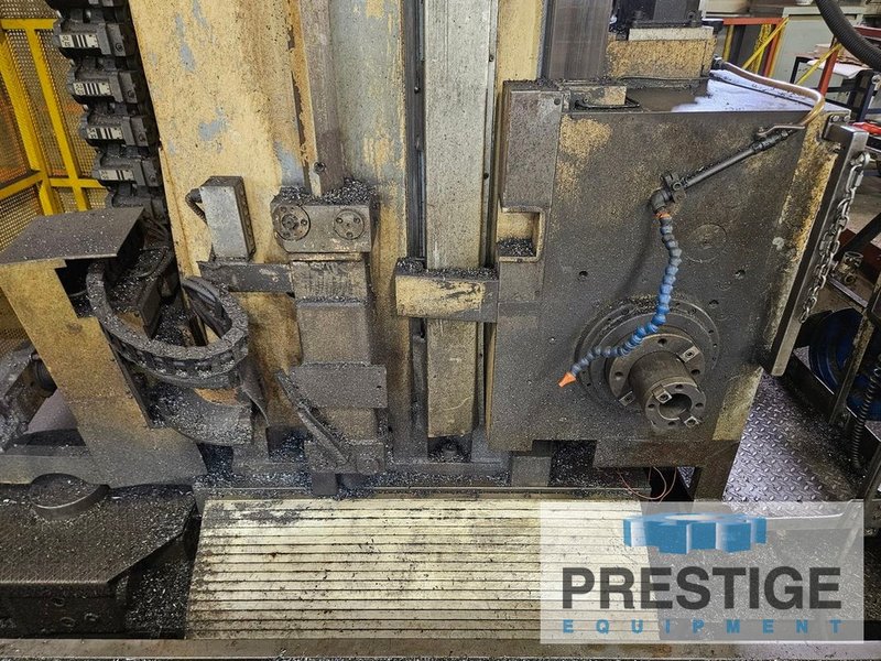 Wotan Rapid 2. X-276", Y78", 5-1/2" Spindle, Fanuc 16M, 60-ATC, Need Repair #43744