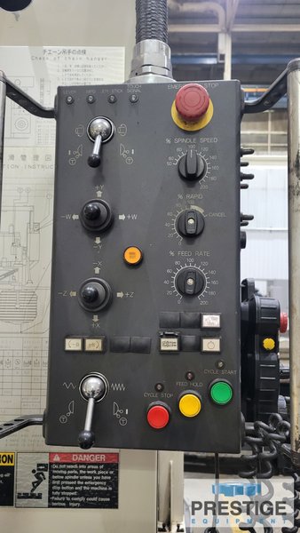 5.9" Toshiba BP-150.R22 , 60 ATC, X-160", Y-120", 71" x 86" B-Axis Rotary Table, 2500 RPM, TSC, 50 HP, 2013, #43653
