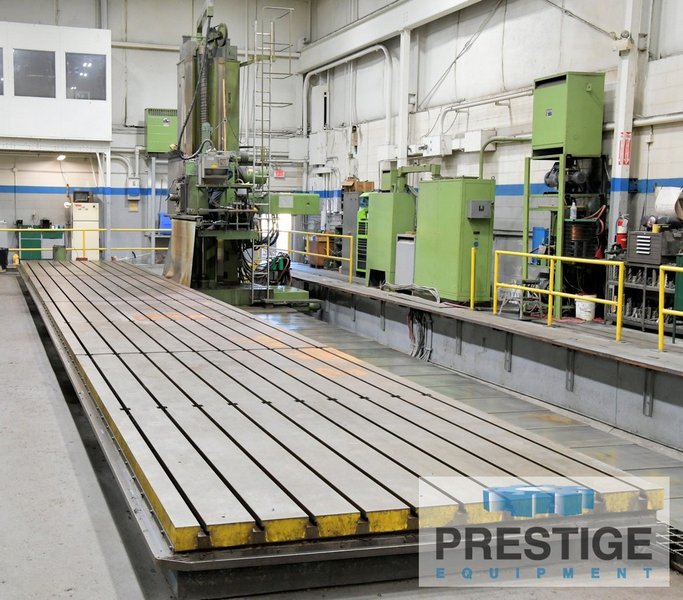 6.3" Wotan Rapid 3 CNC, X-630", Y-123", Z-34",  W-36", #50 Taper, 1250 RPM, Floor Plates, 85 HP, AB 8400 CNC, #43589