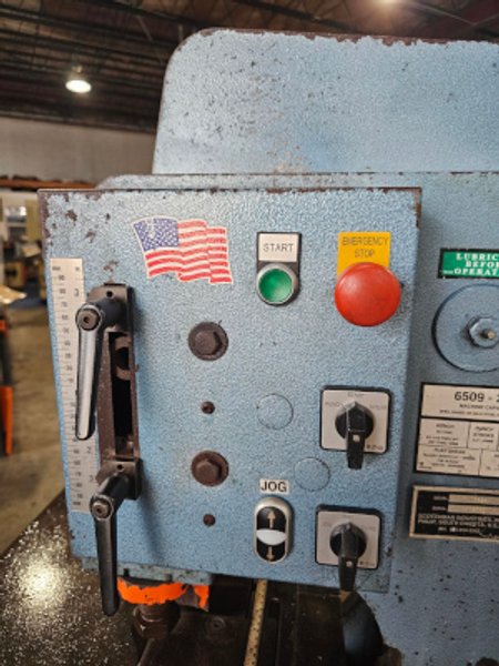 6" x 6" x 3/8", SCOTCHMAN, #6509, 65 tons, 24" shear, stroke control, 2016