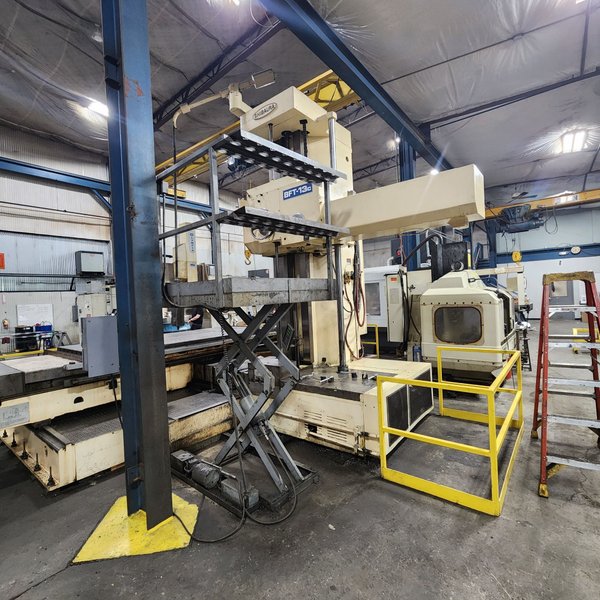 5.12" TOSHIBA BFT-13C-W3 TABLE TYPE HORIZONTAL BORING MILL