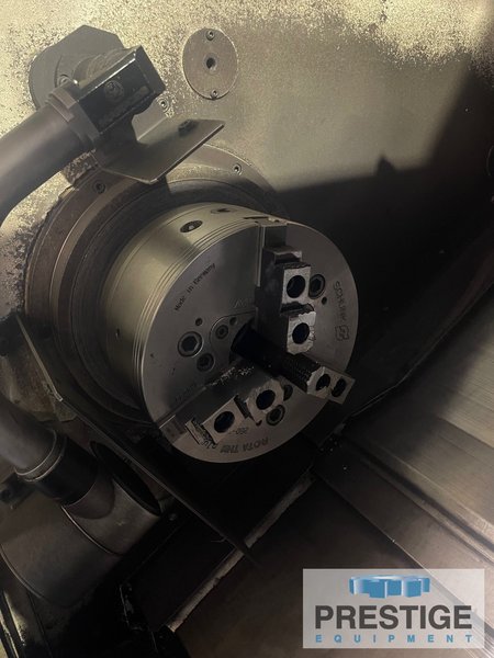 Okuma LB-3000EX-II-MYW 800, OSP-P300LA, Big Bore, Y-Axis, C-Axis, high Press Coolant, Main/Sub Spindle, 2016, #43938