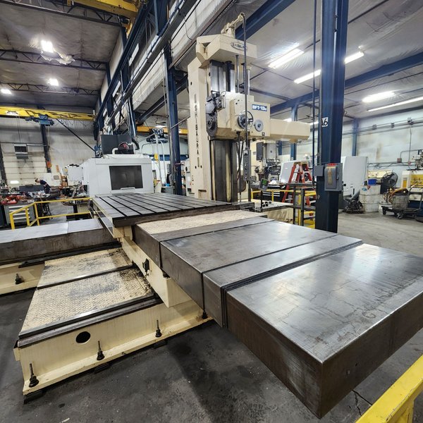 5.12" TOSHIBA BFT-13C-W3 TABLE TYPE HORIZONTAL BORING MILL