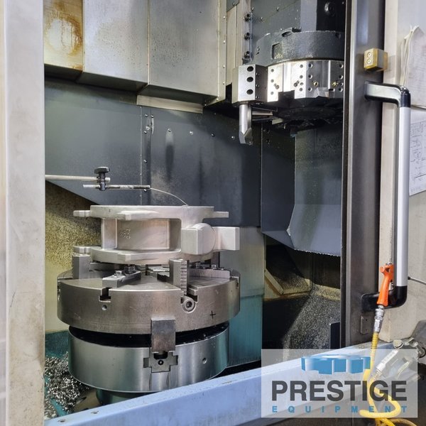 Doosan Puma V8300R, 32.67" Cutting Diameter, 15" Chuck, 2,000 RPM, 12 Pos. Turret, Fanuc i, Chip Conveyor, 2019,  #43184